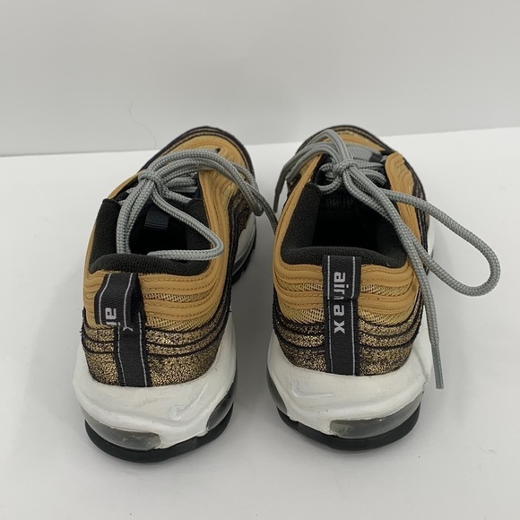 Nike Air Max 97 Golden Gals Sneaker metallic gold shoe sleek black women 6 - Picture 5 of 6